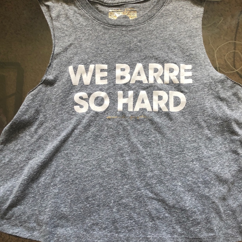 We Barre So Hard Crop Top